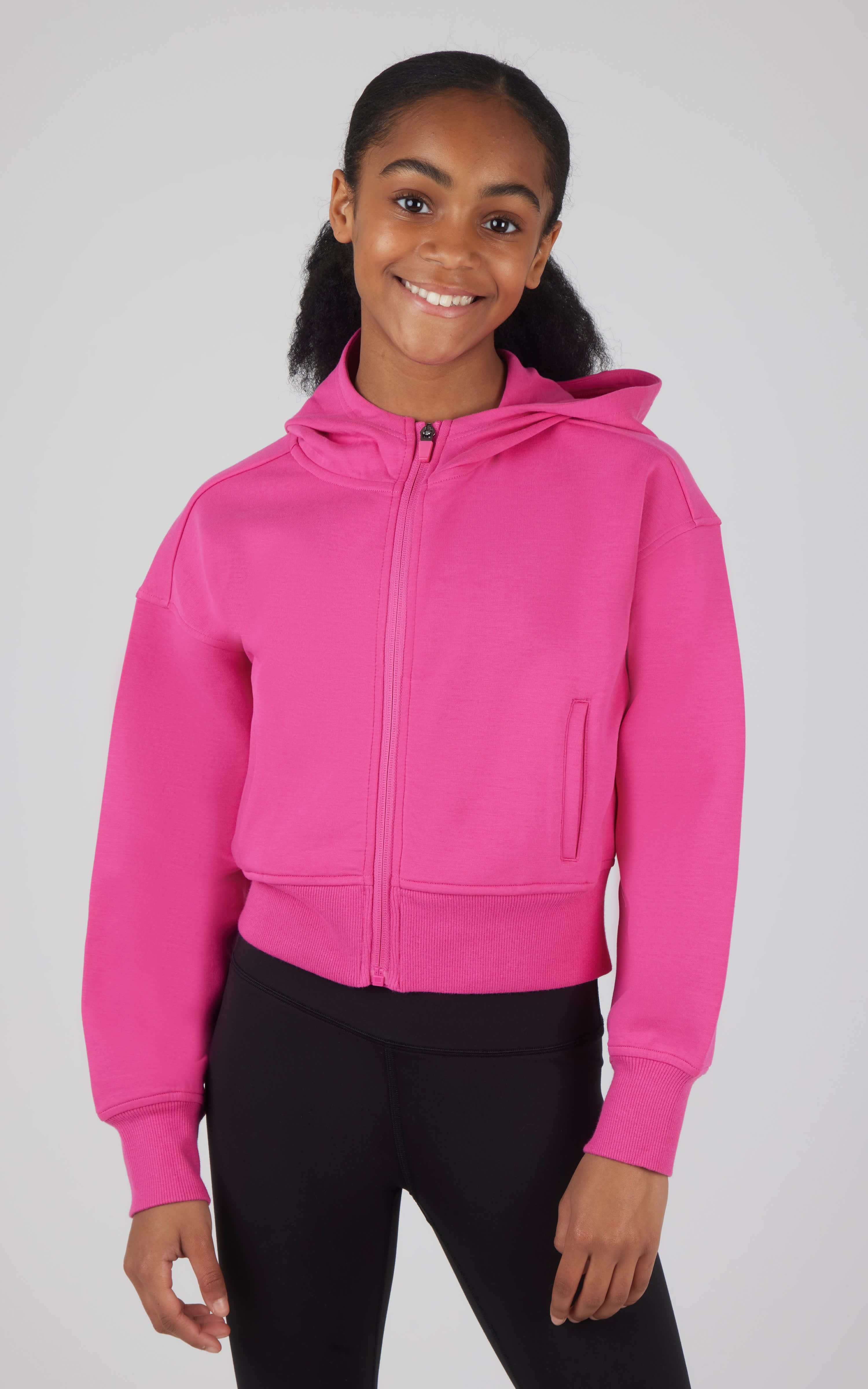 Girls Softlite Ascend Full Zip Jacket - 90 Degree by Reflex