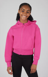 Girls Softlite Ascend Full Zip Jacket - 90 Degree by Reflex