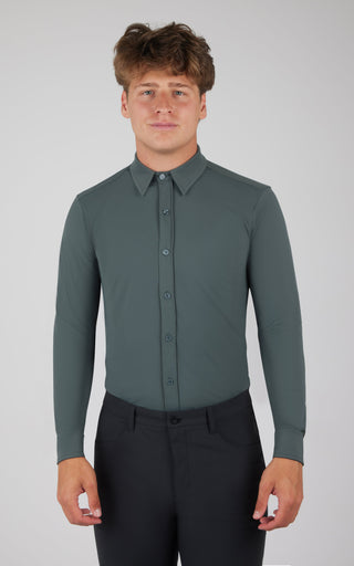 Mens Ultimate Button Down Performance Shirt - 90 Degree by Reflex