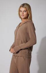 Terry Everyday Full Zip Hoodie Jacket - 90 Degree by Reflex