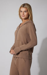 Terry Everyday Full Zip Hoodie Jacket - 90 Degree by Reflex
