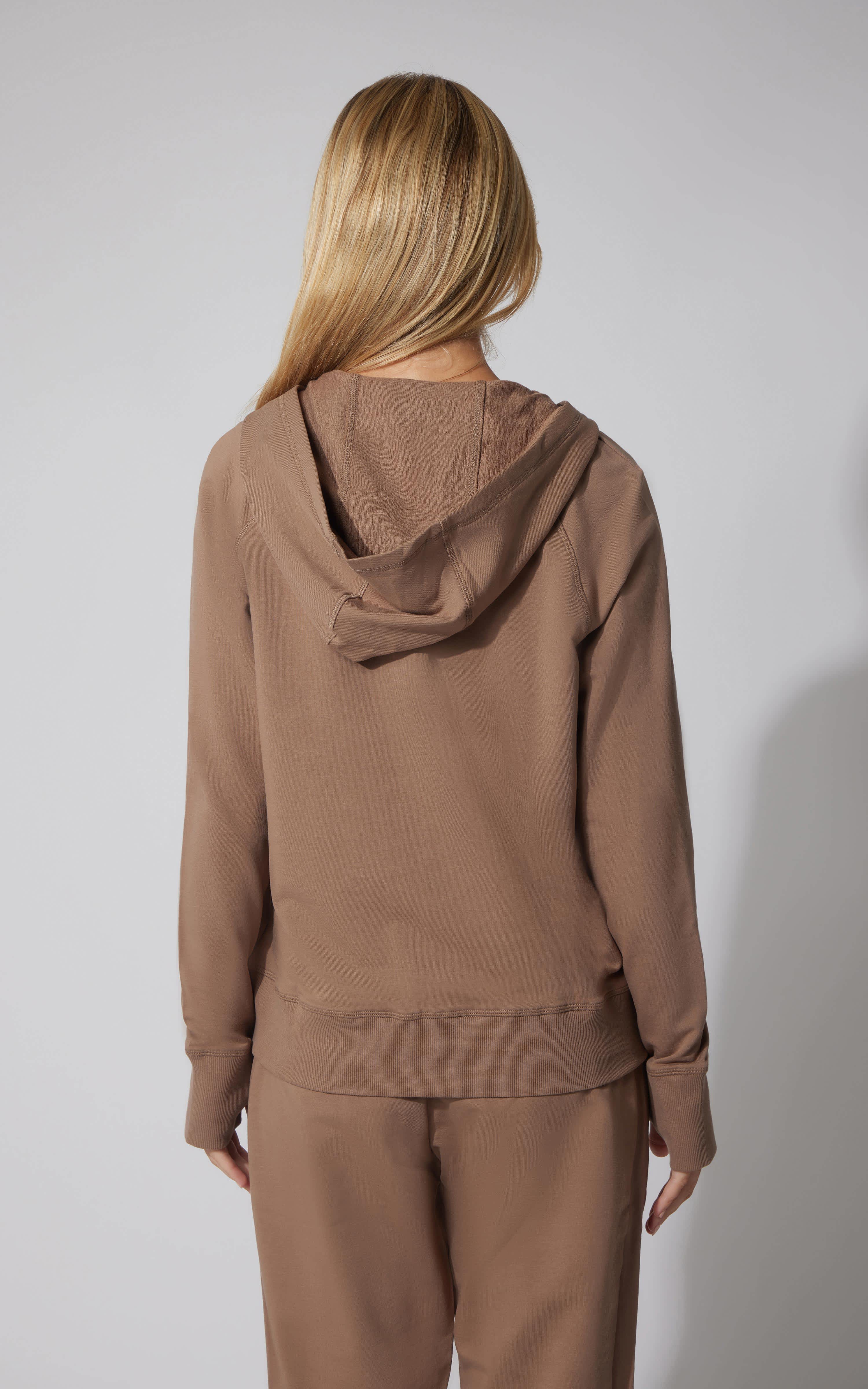 Terry Everyday Full Zip Hoodie Jacket - 90 Degree by Reflex