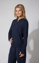 Terry Everyday Full Zip Hoodie Jacket - 90 Degree by Reflex