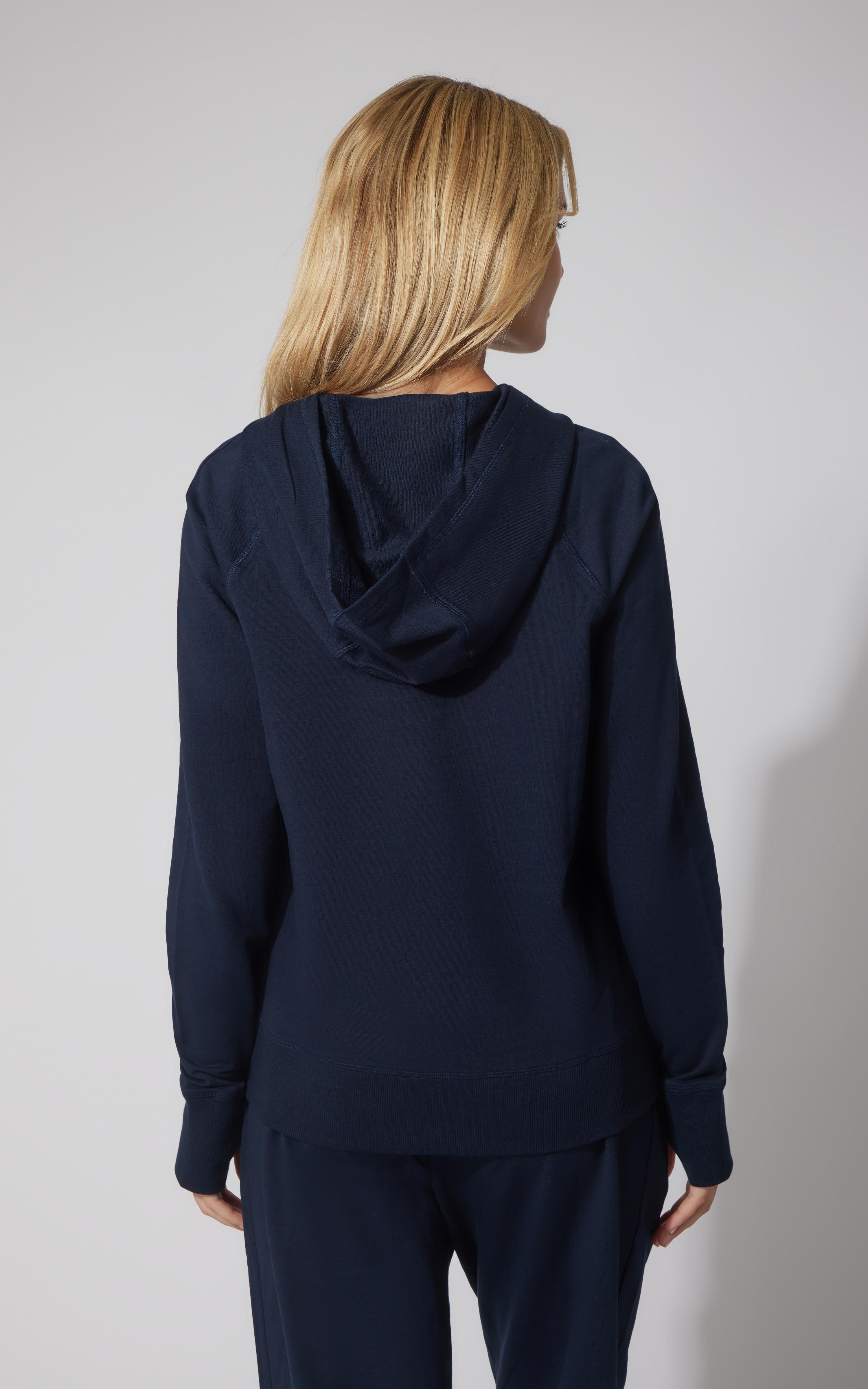 Terry Everyday Full Zip Hoodie Jacket - 90 Degree by Reflex