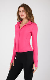 Lux Reform Jacket With Thumb Holes and Front Zip Pockets - 90 Degree by Reflex