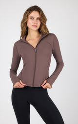 Lux Reform Jacket With Thumb Holes and Front Zip Pockets - 90 Degree by Reflex