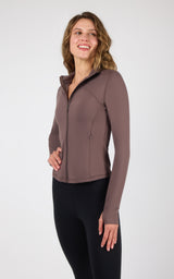 Lux Reform Jacket With Thumb Holes and Front Zip Pockets - 90 Degree by Reflex