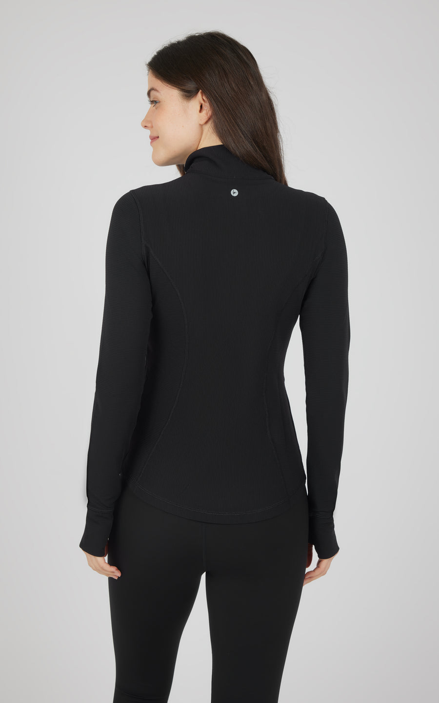 Interlink Ribbed Princess Seam Performance Jacket