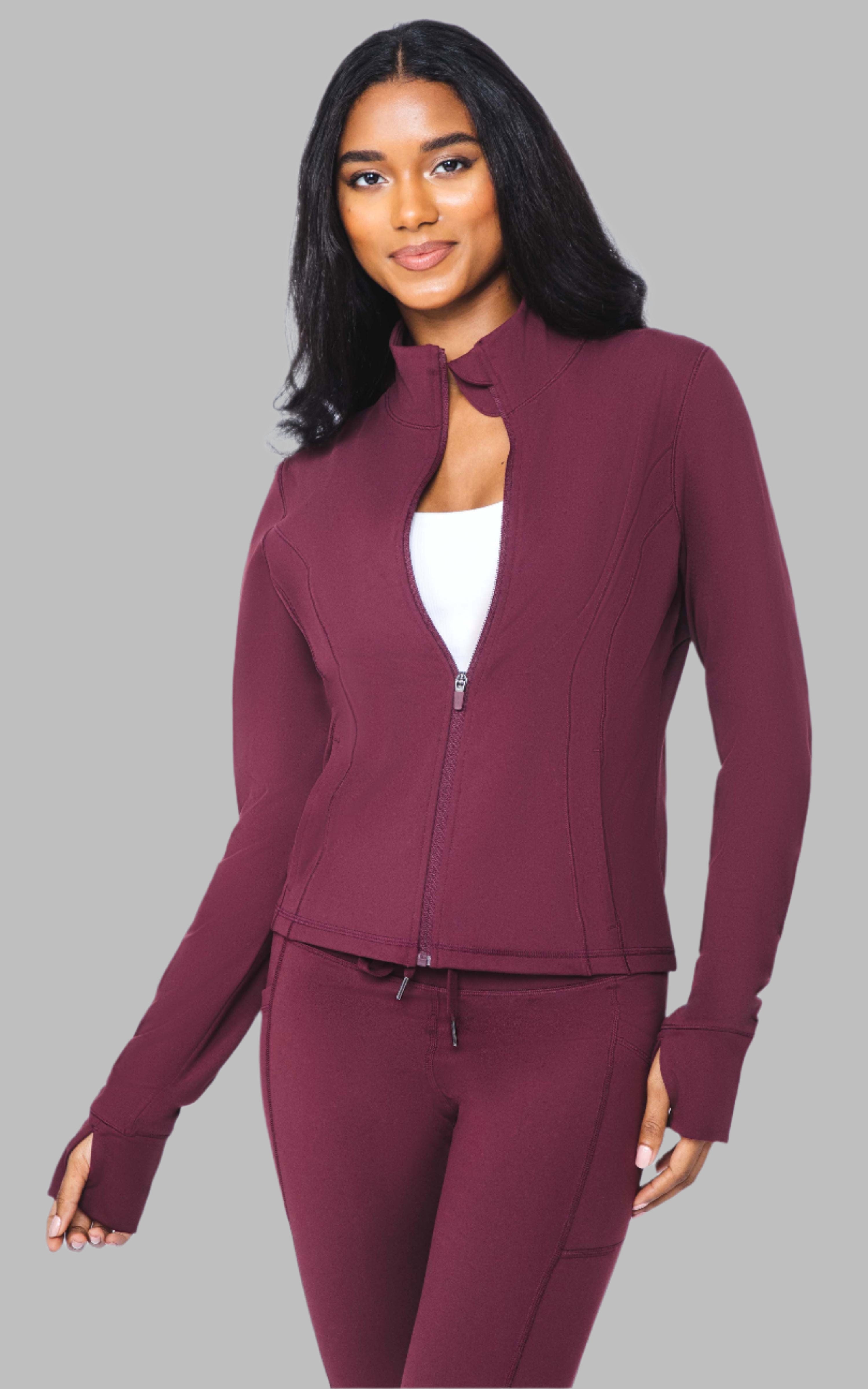 Carbon Interlink Slim Fit Jacket - 90 Degree by Reflex