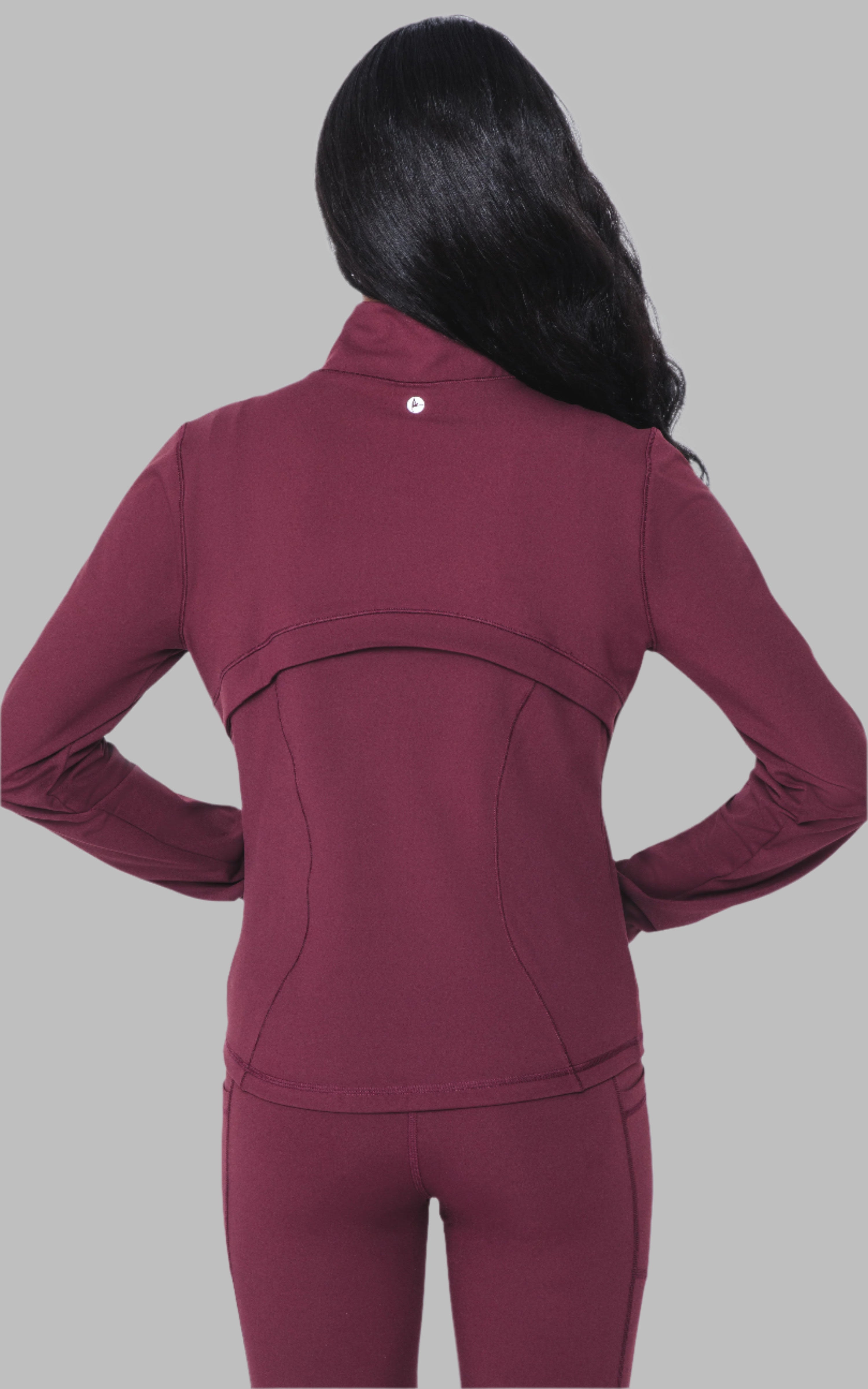 Carbon Interlink Slim Fit Jacket - 90 Degree by Reflex