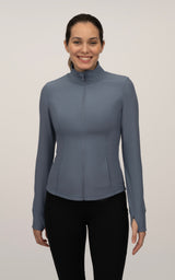 JW88967 Rib Altitude full zip performance jacket – China Blue – image 3