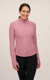 JW88967 Rib Altitude full zip performance jacket – Dusky Orchid – image 2