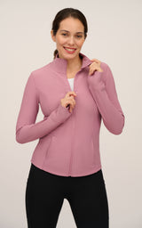 JW88967 Rib Altitude full zip performance jacket – Dusky Orchid – image 3