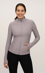 JW88967 Rib Altitude full zip performance jacket – Minimal Gray – image 1