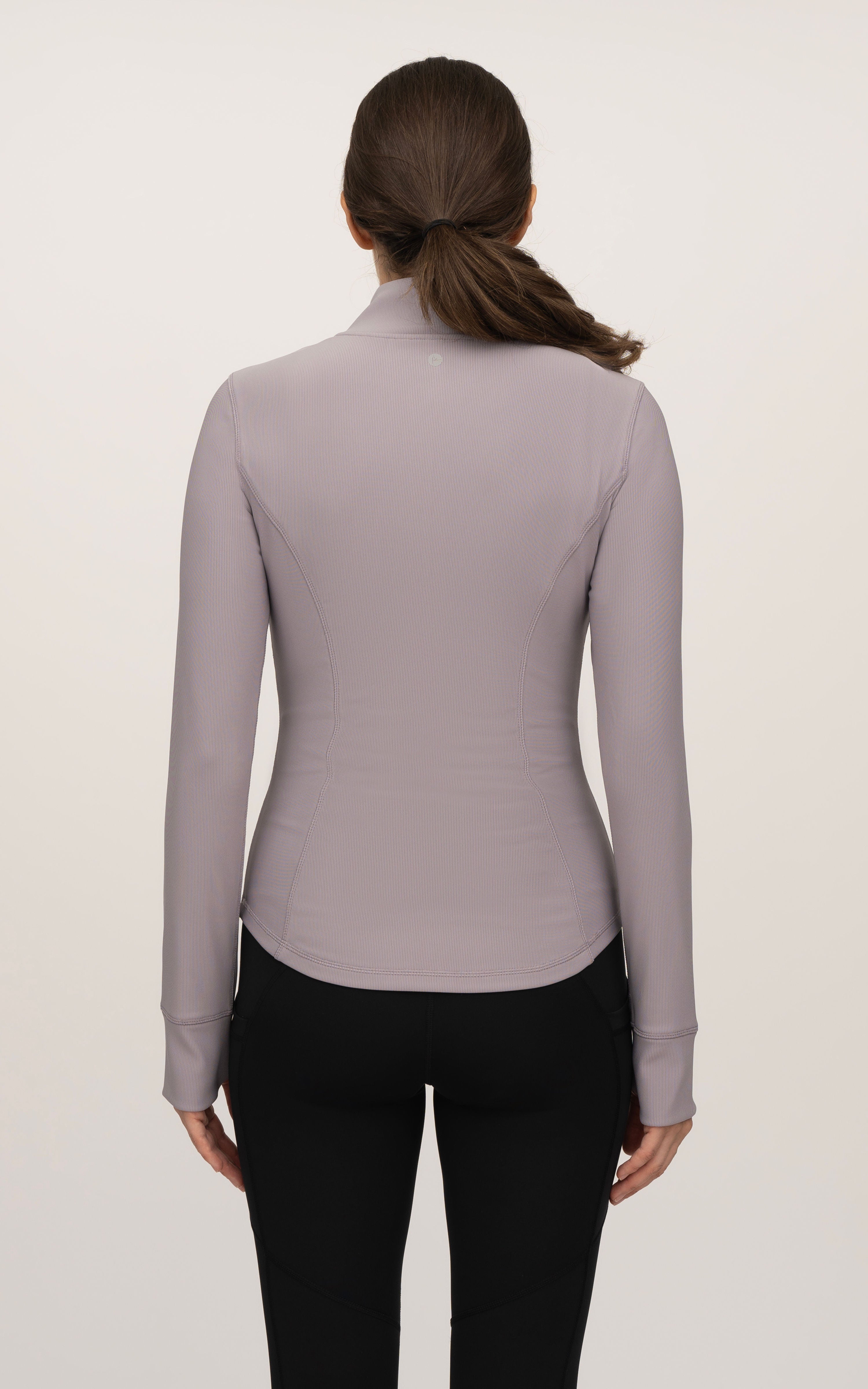 JW88967 Rib Altitude full zip performance jacket – Minimal Gray – image 4