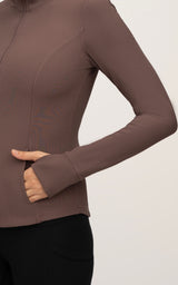 JW88967 Rib Altitude full zip performance jacket – Peppercorn – image 4