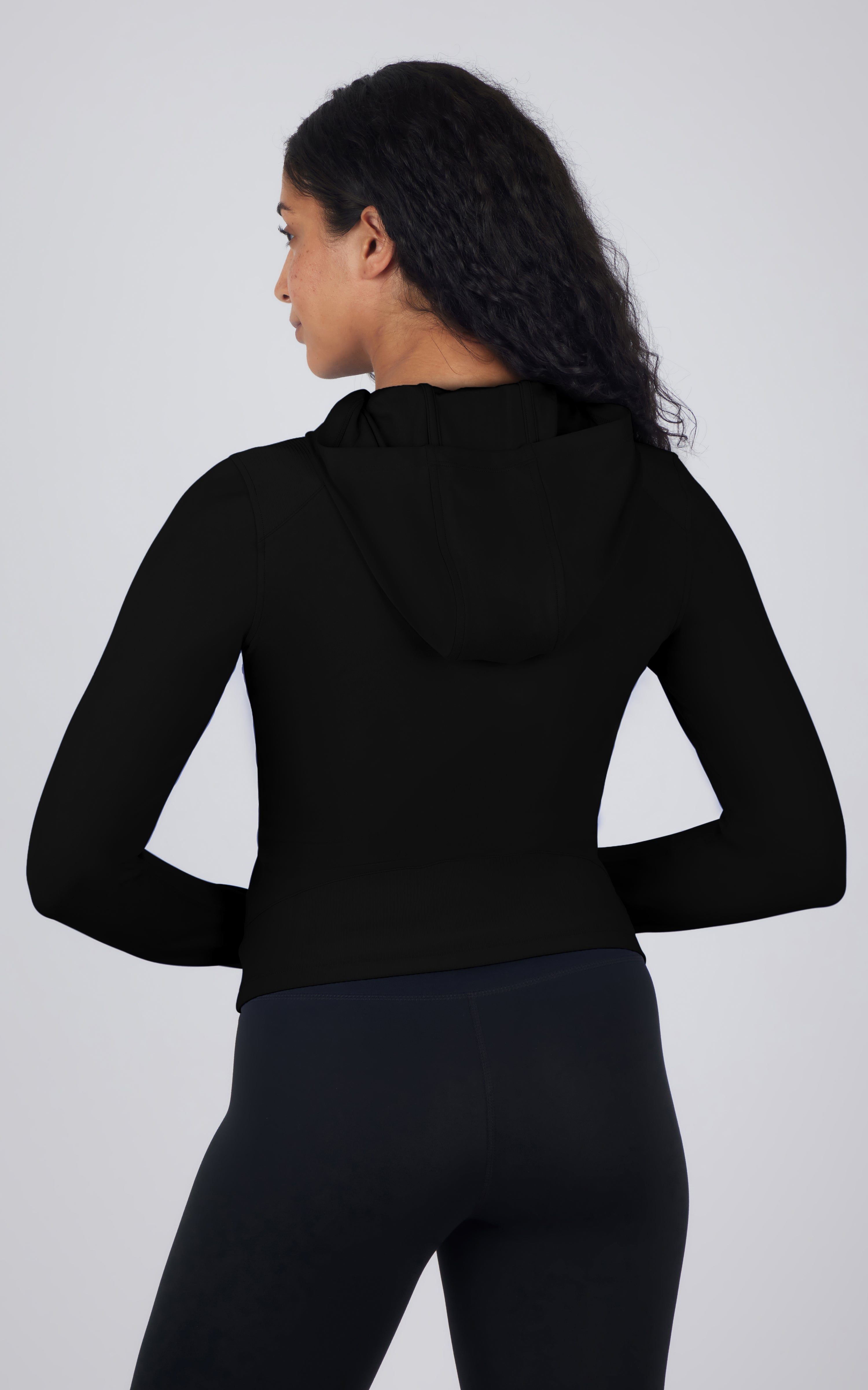 Lux Full Zip Hoodie - 90 Degree by Reflex