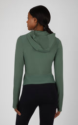 Lux Full Zip Hoodie - 90 Degree by Reflex