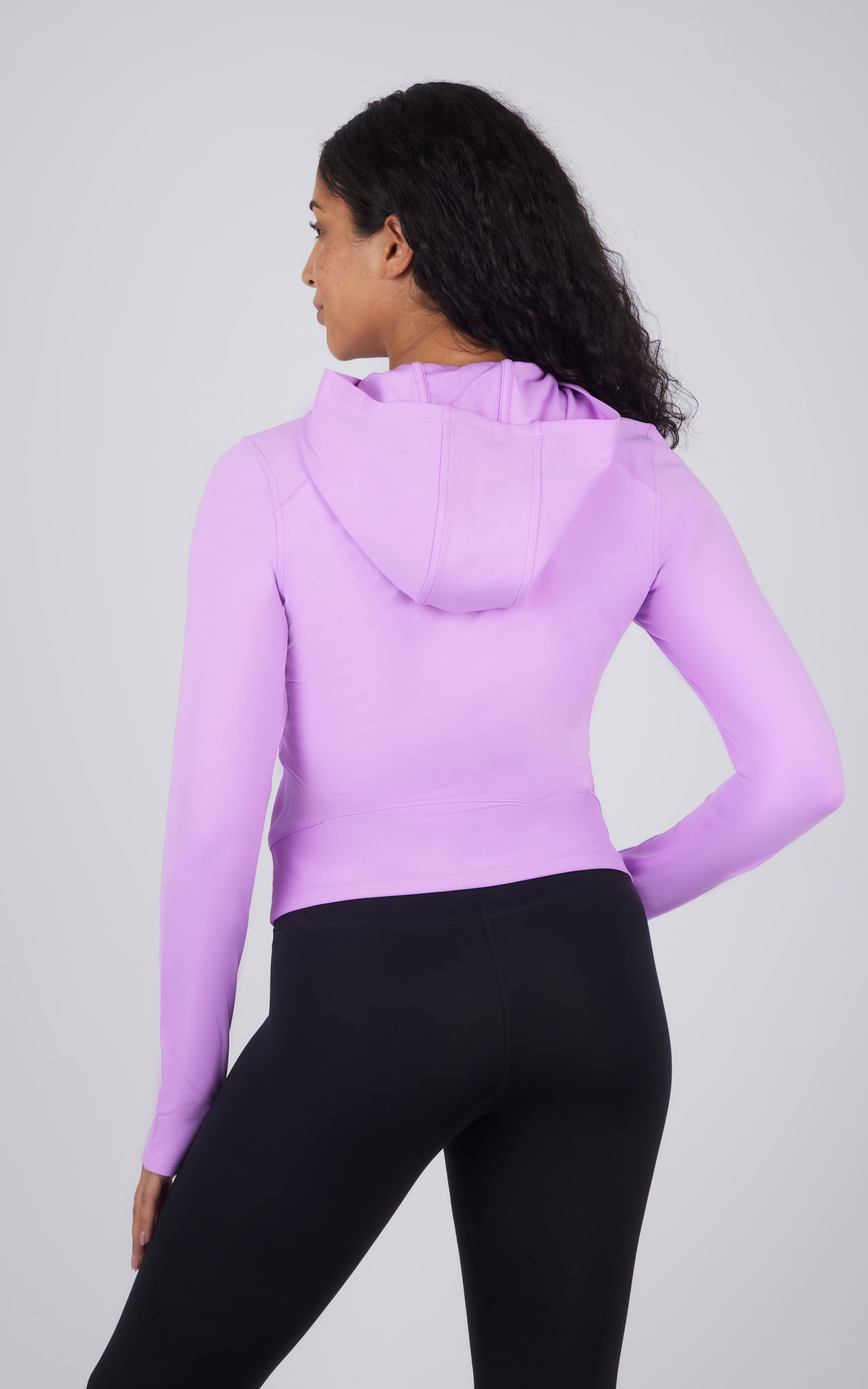 Lux Full Zip Hoodie - 90 Degree by Reflex