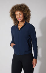 Warp Intown Full Zip Bomber Jacket - 90 Degree by Reflex