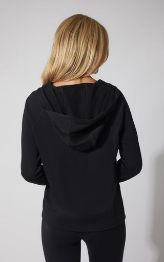 Brushed Terry Hoodie Jacket