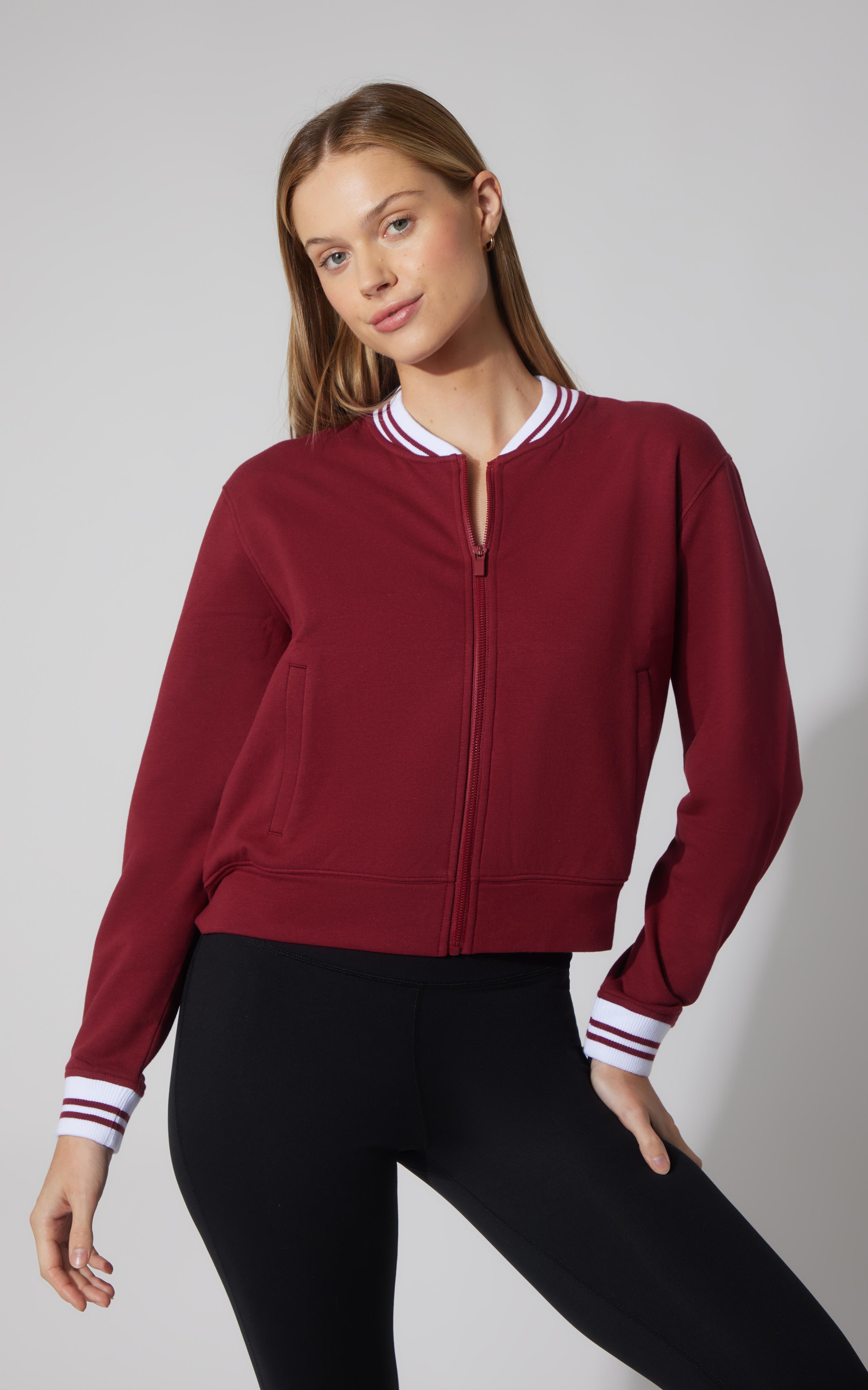 Cloud Plush Bomber Jacket