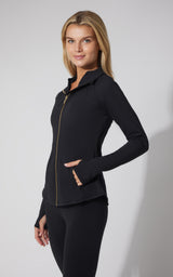 Lux Rebel Flared Bottom Jacket - Our Ocean Core Story - 90 Degree by Reflex
