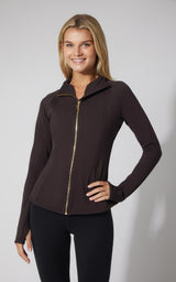 Lux Rebel Flared Bottom Jacket - Our Ocean Core Story - 90 Degree by Reflex