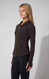 Lux Rebel Flared Bottom Jacket - Our Ocean Core Story - 90 Degree by Reflex
