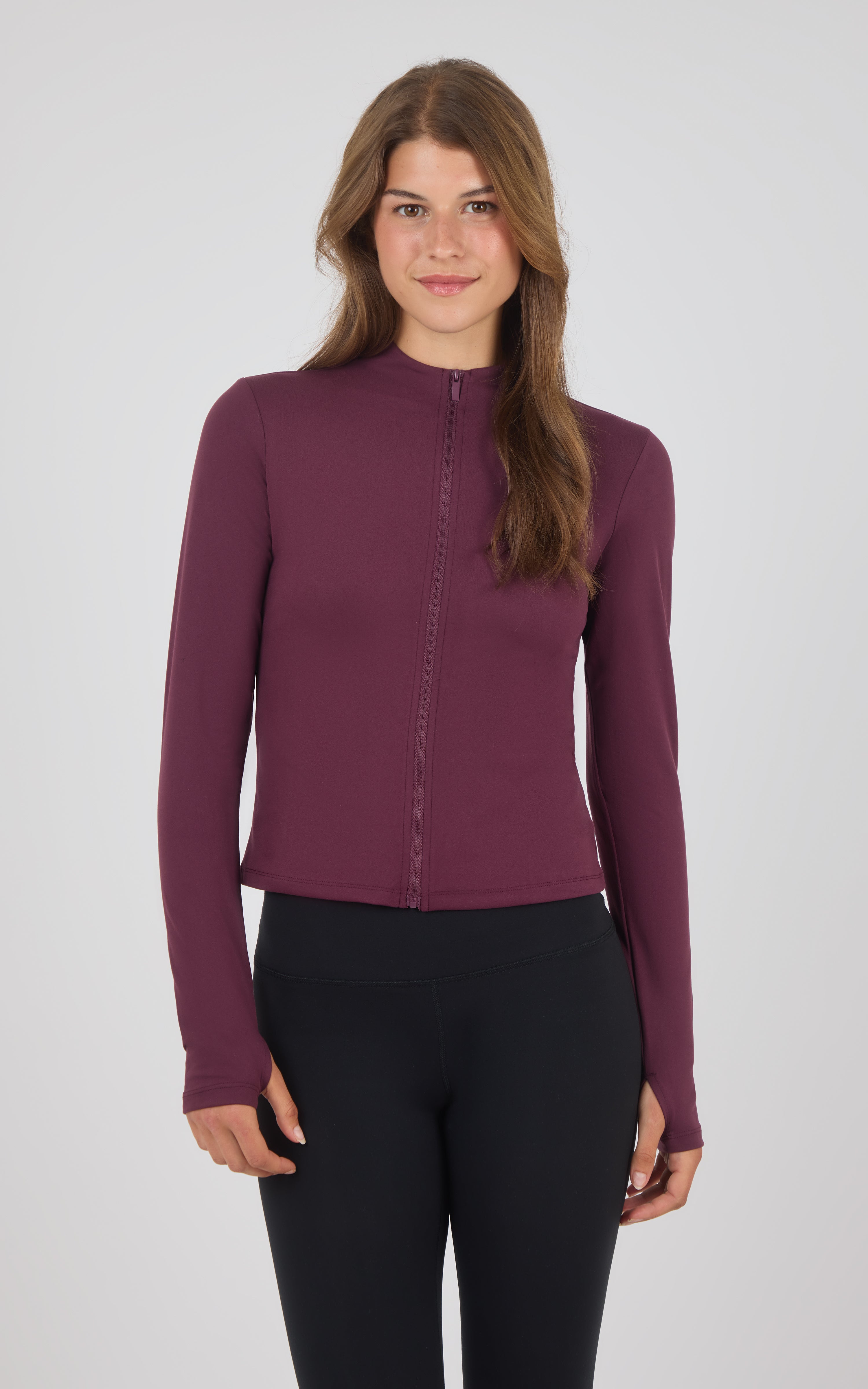 Lux Strideshell Full Zip Jacket W Seam Details - 90 Degree by Reflex