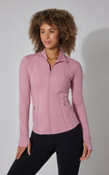 Nude Tech Jetsetter Full Zip Performance Jacket - 90 Degree by Reflex
