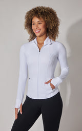 Nude Tech Jetsetter Full Zip Performance Jacket - 90 Degree by Reflex
