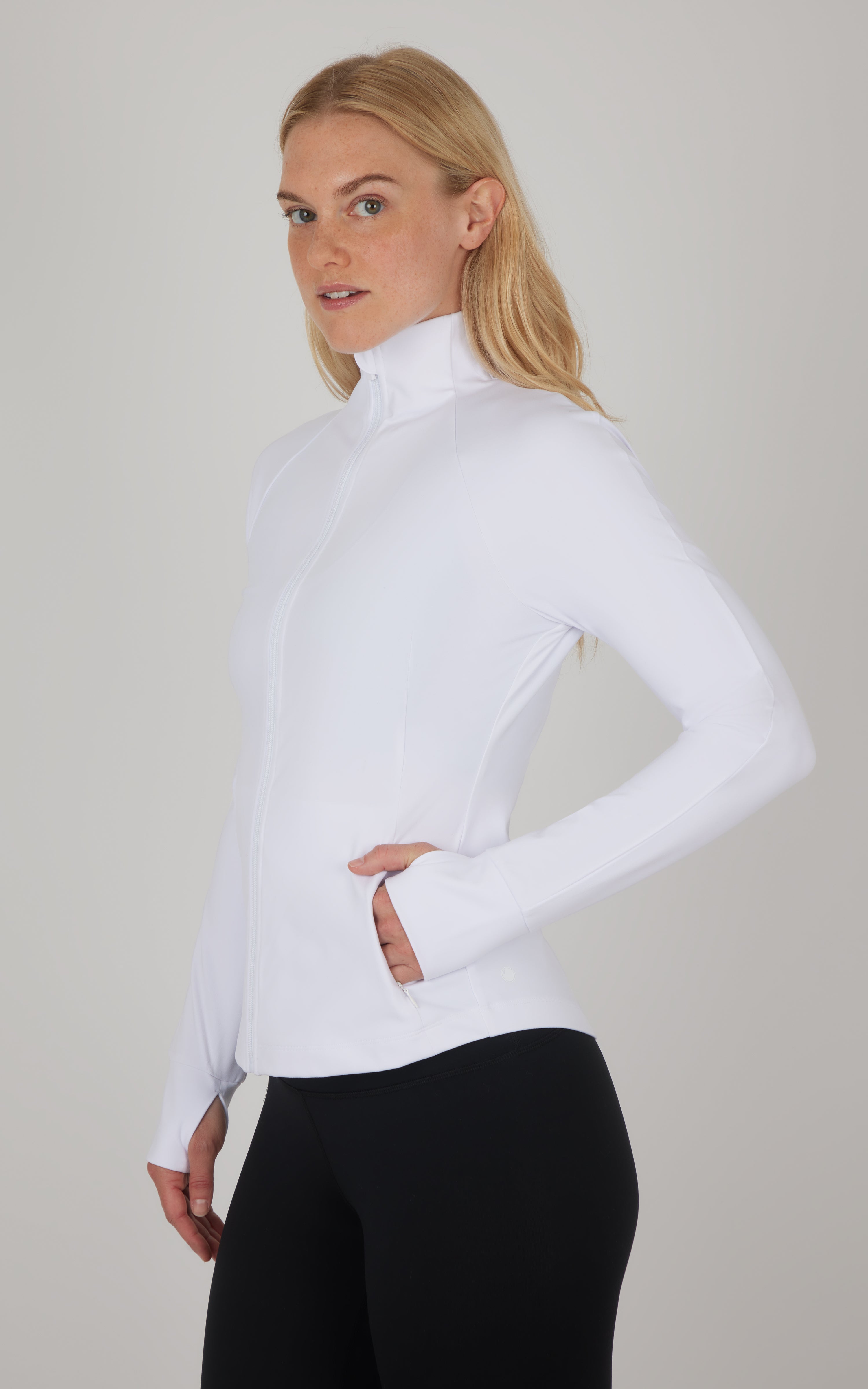 Lux Full Zip Performance Jacket - 90 Degree by Reflex