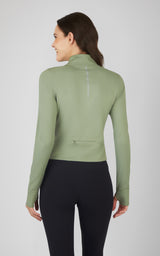 Lux Crosstrain Everyday Full Zip Jacket - Our Earthy Story - 90 Degree by Reflex