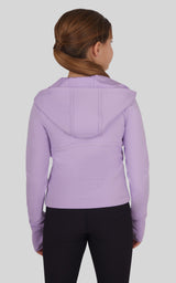 Girls Lux Full Zip Hooded Jacket