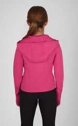 Girls Lux Full Zip Hooded Jacket