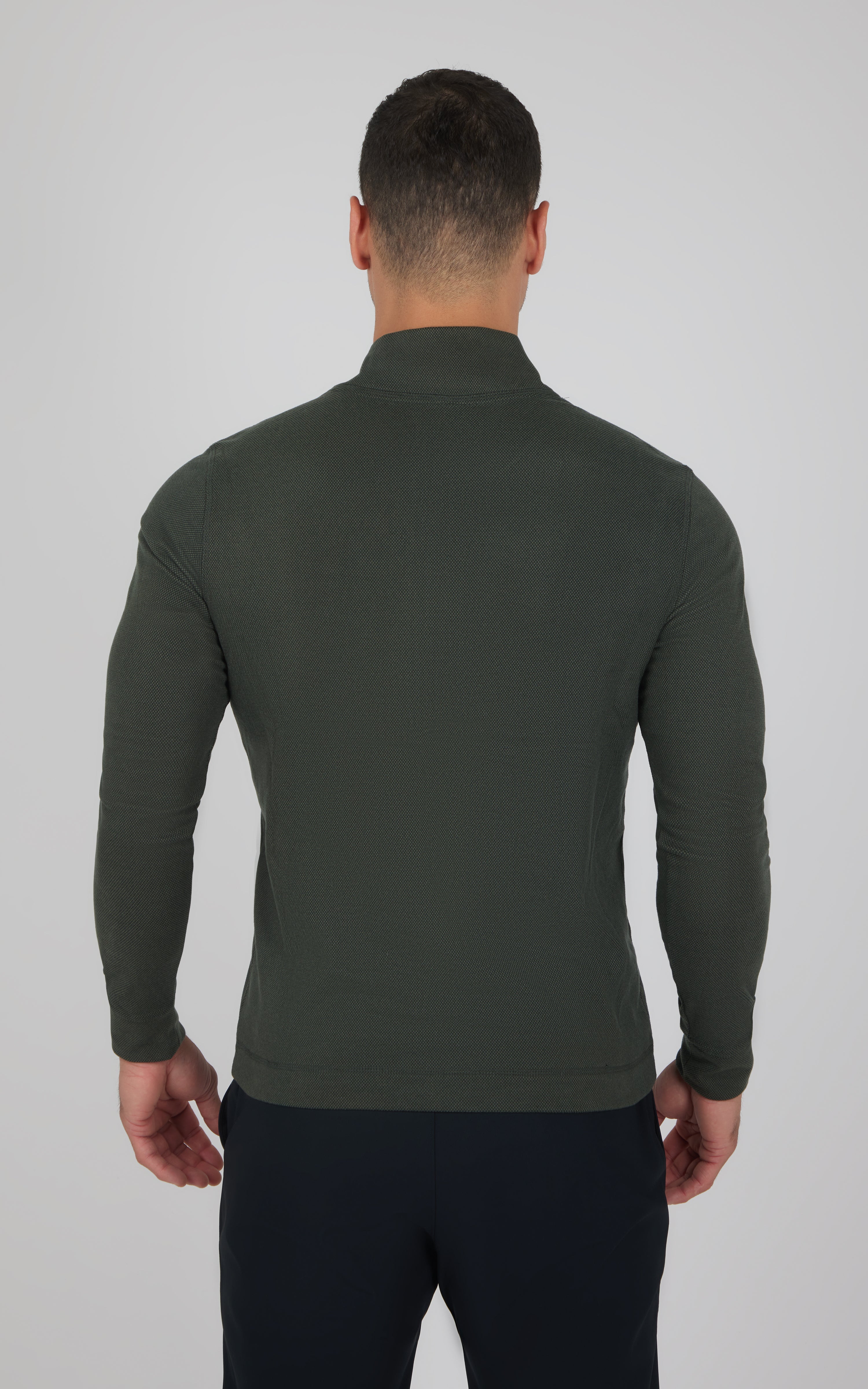 Mens Softlite Everyday Half Zip Top - Our Ocean Core Story - 90 Degree by Reflex