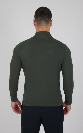 Mens Softlite Everyday Half Zip Top - Our Ocean Core Story - 90 Degree by Reflex
