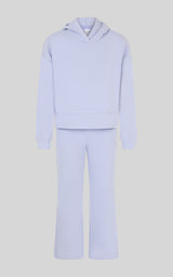 Toddler Girls Silicon Tek Elise Hoodie Set - Deep Periwinkle - 1