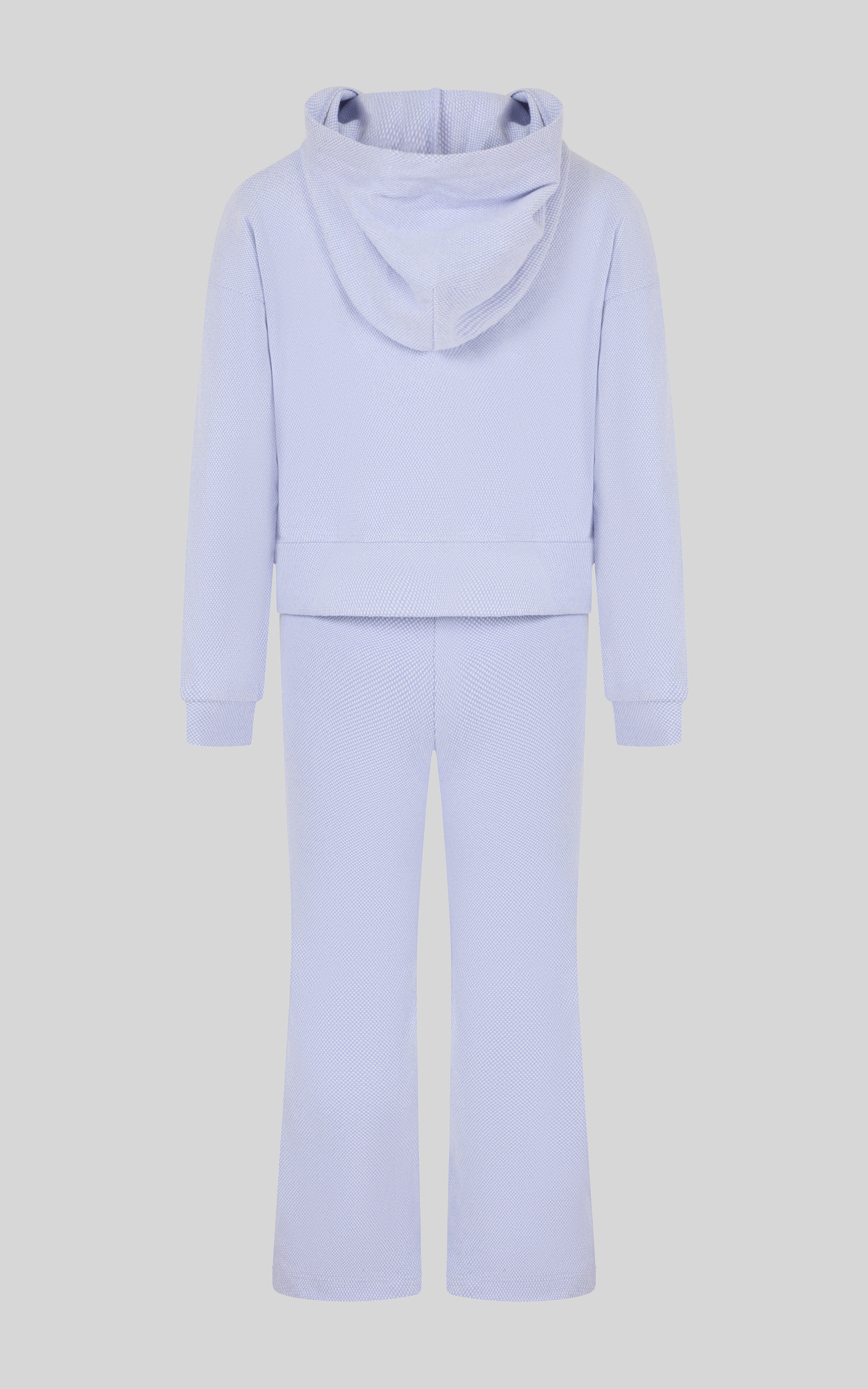 Toddler Girls Silicon Tek Elise Hoodie Set - Deep Periwinkle - 2