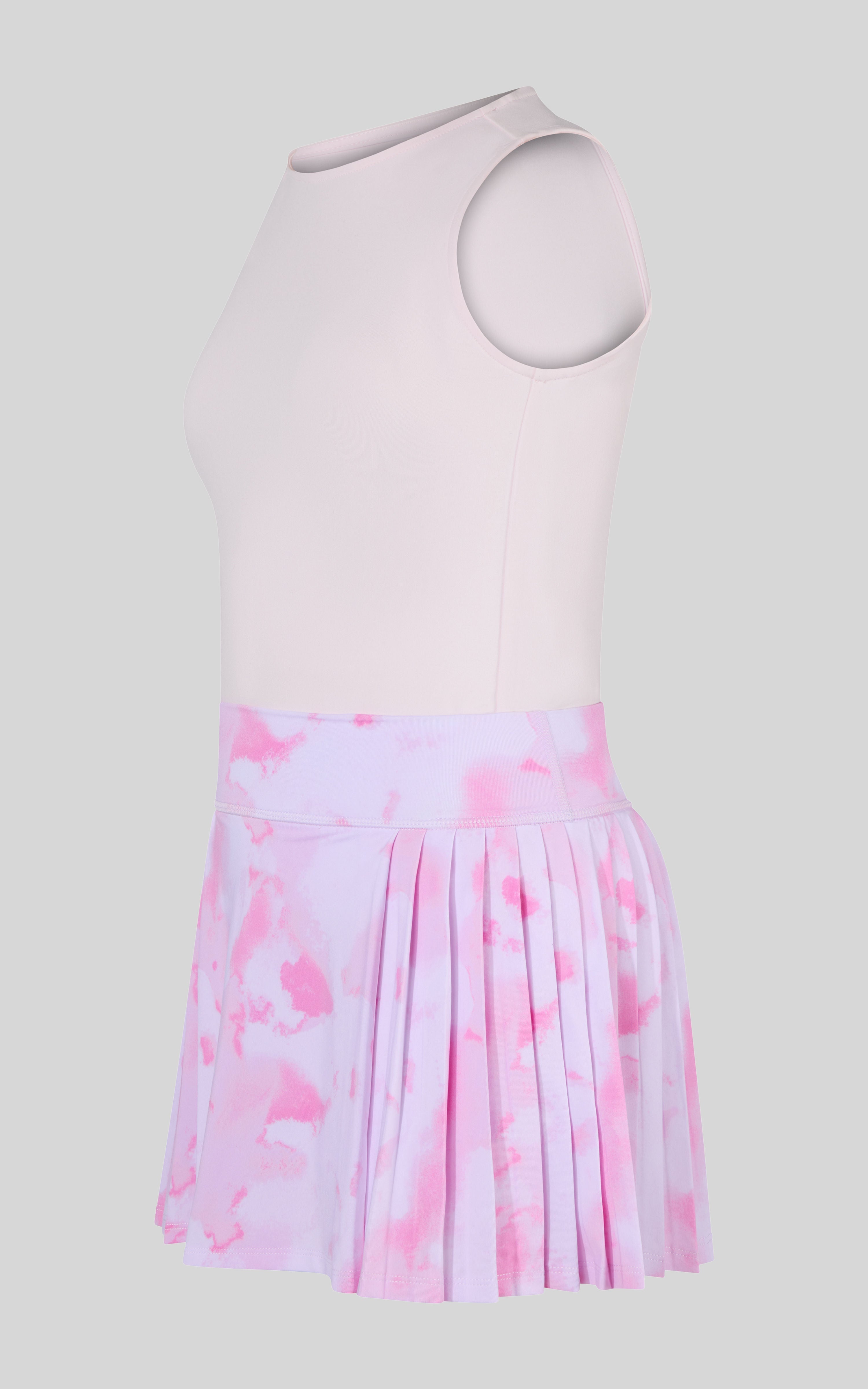 4-6X Lux Tank & Pleat Skort  & Scrunchie Set