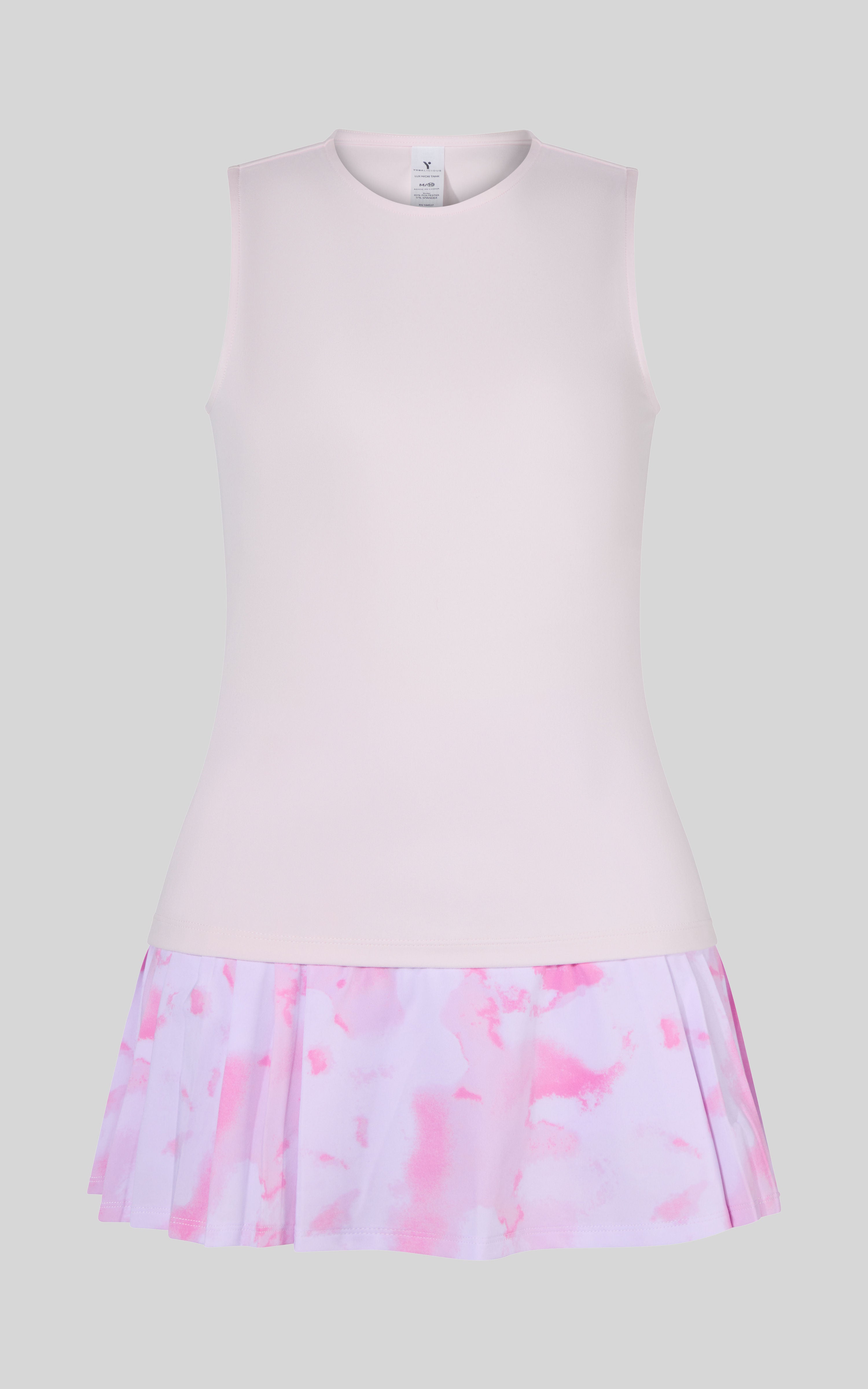4-6X Lux Tank & Pleat Skort  & Scrunchie Set
