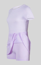 4-6X Lux Tee & Skort & Crossbody Bag Set