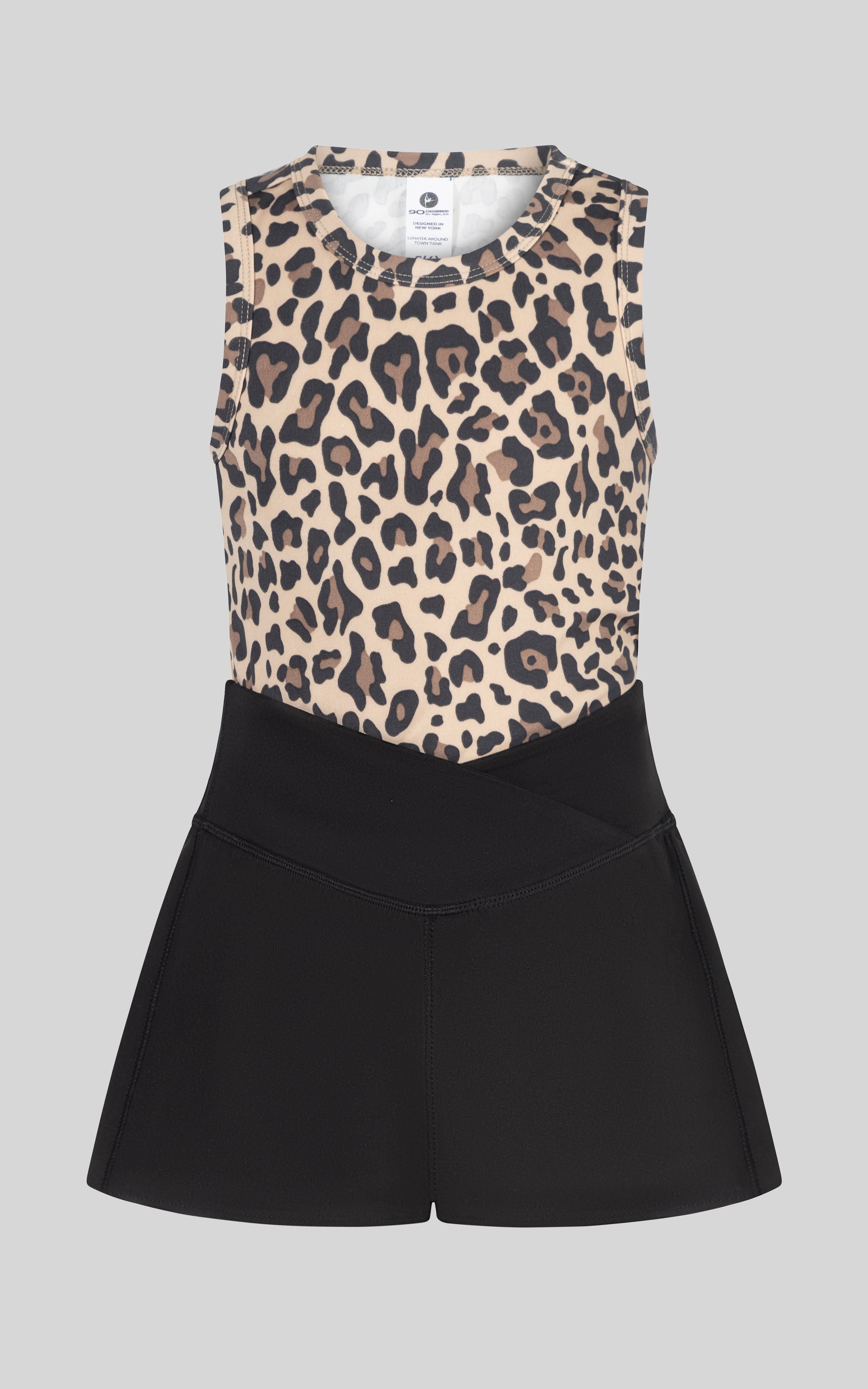 4-6X Little Girls Tank & Lightstreme Crossover Short Set