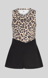 4-6X Little Girls Tank & Lightstreme Crossover Short Set