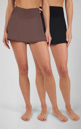 Airlux Crossover & Everyday Basic Skort 2 PK - 90 Degree by Reflex