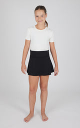 Girls 2 PK Lux Fold Over Skort - 90 Degree by Reflex