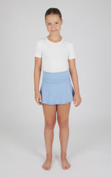 Girls 2 PK Lux Fold Over Skort - 90 Degree by Reflex