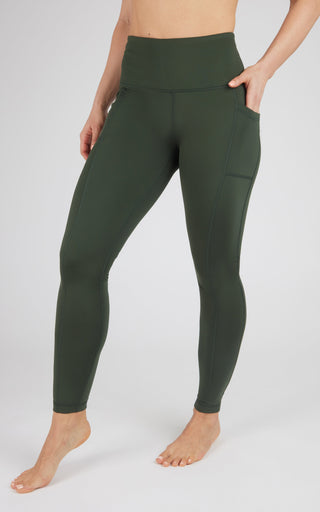 Cold Gear Fleece Lined Legging- Our Earthy Story - 90 Degree by Reflex