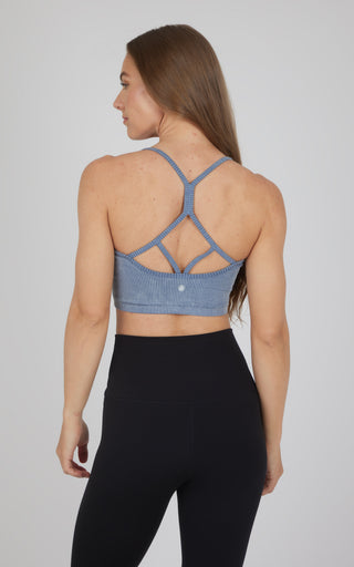 2 PK Ribbed Seamless Rosaline Bra - Our Cafe Story - 90 Degree by Reflex